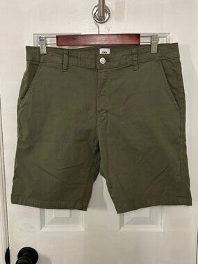 NWT Edwin Size 32 Lucas Short Olive Green